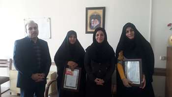 تجلیل از کارکنان خانواده شهید شاغل در دانشکده 